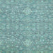 Square Abstract Light Blue Modern Rug, abs518lblu