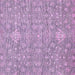 Square Abstract Purple Modern Rug, abs518pur