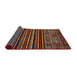 Sideview of Abstract Orange Brown Southwestern Rug, abs519