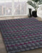 Machine Washable Abstract Plum Purple Rug in a Family Room, wshabs5190