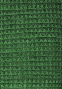 Abstract Emerald Green Modern Rug, abs5190emgrn