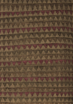 Abstract Brown Modern Rug, abs5190brn