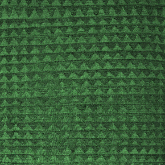 Square Abstract Emerald Green Modern Rug, abs5190emgrn