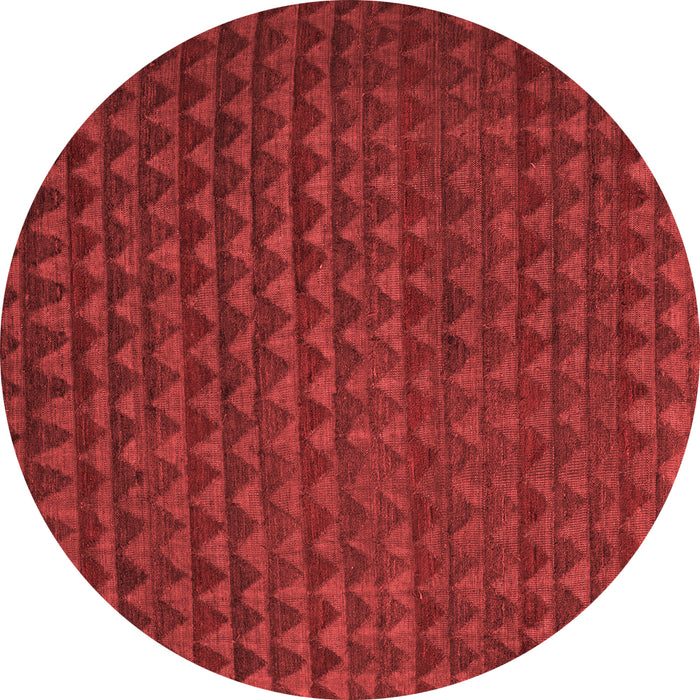 Machine Washable Abstract Red Modern Rug, wshabs5190red