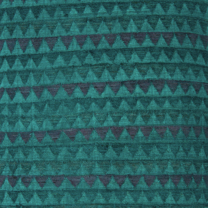 Machine Washable Abstract Turquoise Modern Area Rugs, wshabs5190turq