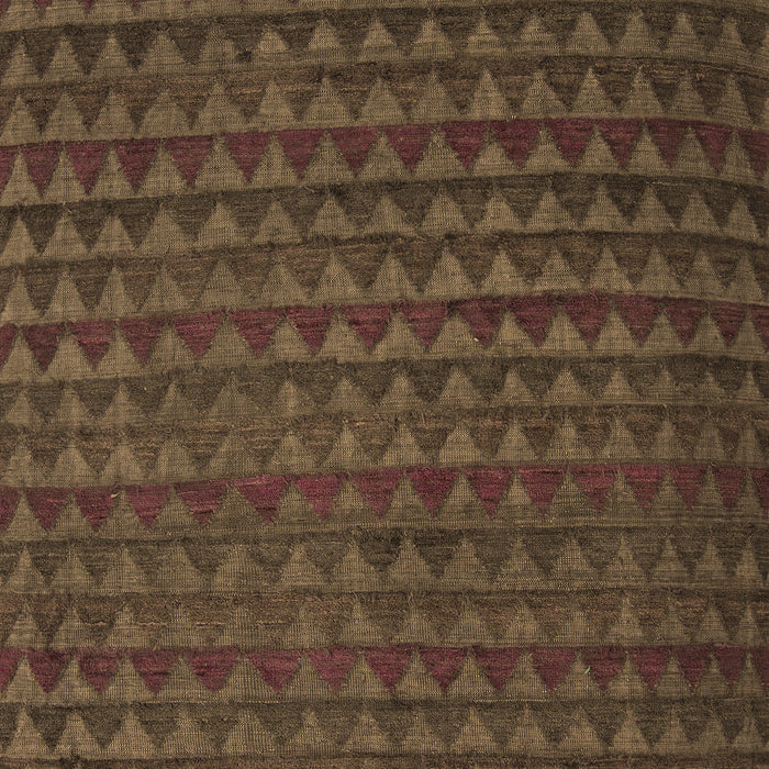 Machine Washable Abstract Brown Modern Rug, wshabs5190brn