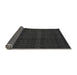 Sideview of Abstract Gray Modern Rug, abs5191gry