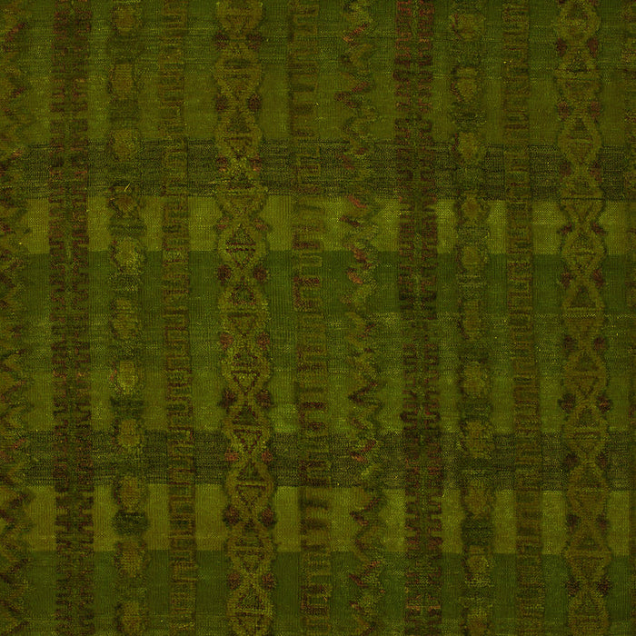 Machine Washable Abstract Yellow Modern Rug, wshabs5191yw