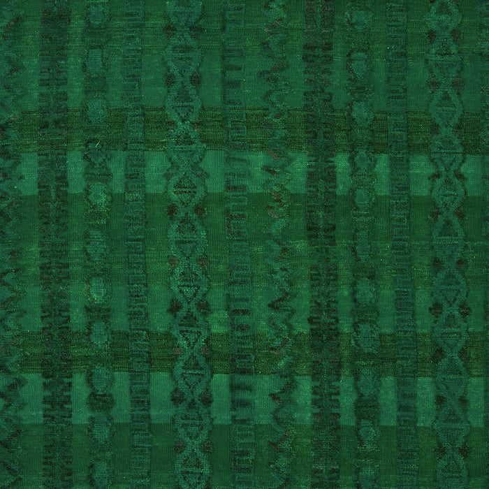 Abstract Green Modern Rug, abs5191grn