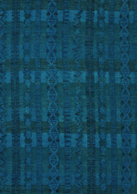 Abstract Turquoise Modern Rug, abs5191turq