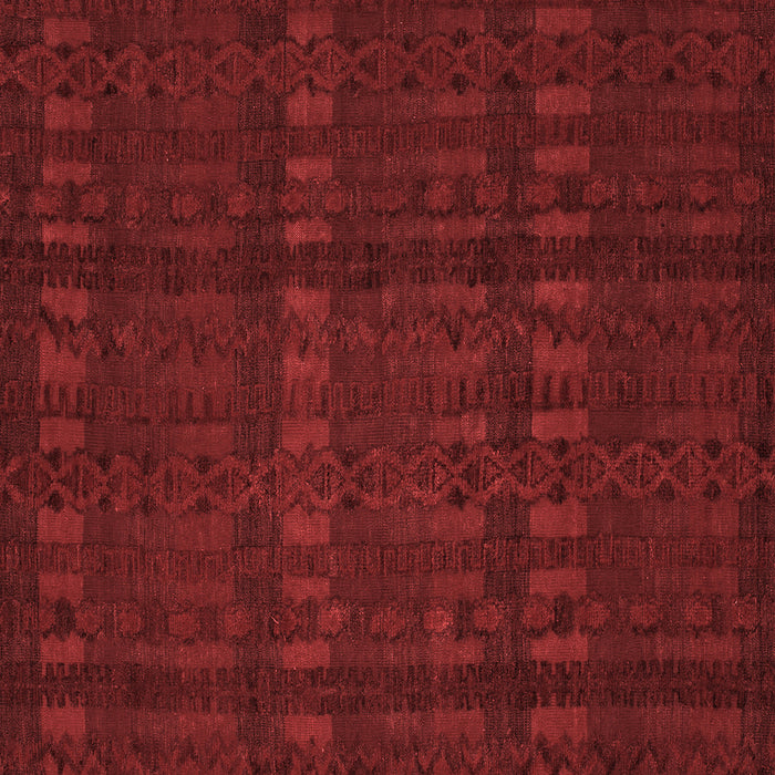 Machine Washable Abstract Red Modern Rug, wshabs5191red