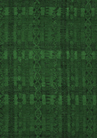 Abstract Emerald Green Modern Rug, abs5191emgrn