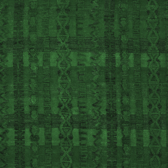 Abstract Emerald Green Modern Rug, abs5191emgrn