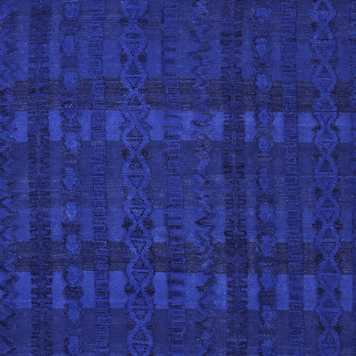 Machine Washable Abstract Blue Modern Rug, wshabs5191blu