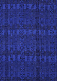 Abstract Blue Modern Rug, abs5191blu