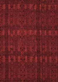 Abstract Red Modern Rug, abs5191red