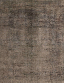 Abstract Dark Almond Brown Modern Rug, abs5192