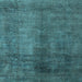 Square Abstract Light Blue Modern Rug, abs5192lblu