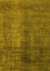 Abstract Yellow Modern Rug, abs5192yw