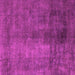 Square Abstract Pink Modern Rug, abs5192pnk