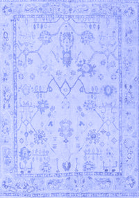 Oriental Blue Traditional Rug, abs5193blu