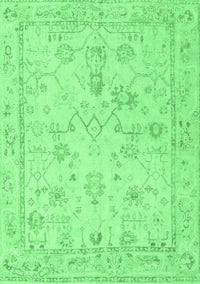 Oriental Emerald Green Traditional Rug, abs5193emgrn