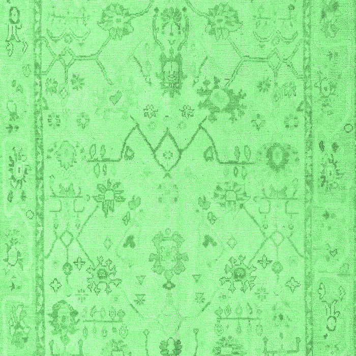 Oriental Emerald Green Traditional Rug, abs5193emgrn