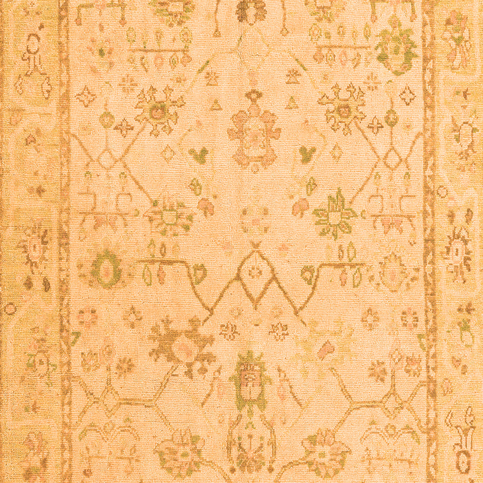 Oriental Orange Traditional Rug, abs5193org