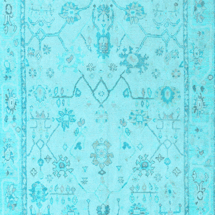 Oriental Light Blue Traditional Rug, abs5193lblu