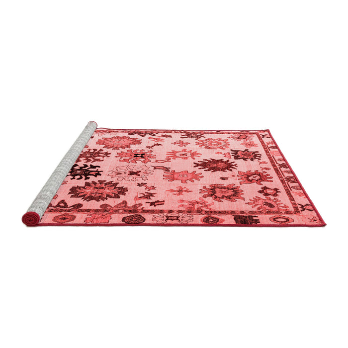 Modern Red Washable Rugs