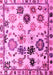 Abstract Pink Modern Rug, abs5194pnk