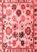 Abstract Red Modern Area Rugs