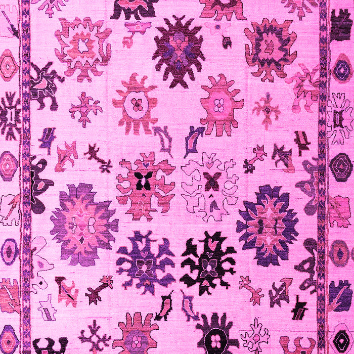 Machine Washable Abstract Pink Modern Rug, wshabs5194pnk