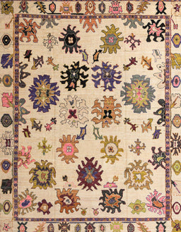 Abstract Yellow Modern Rug, abs5194