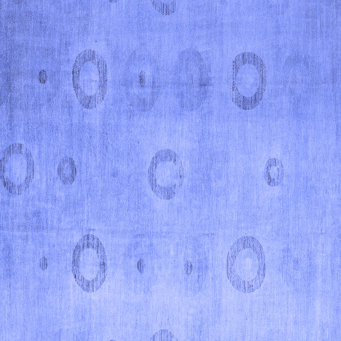 Square Machine Washable Abstract Blue Modern Rug, wshabs5195blu