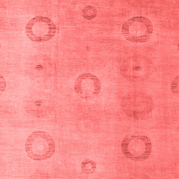 Machine Washable Abstract Red Modern Rug, wshabs5195red