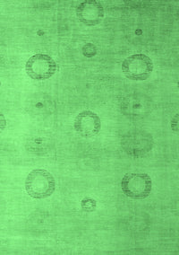 Abstract Emerald Green Modern Rug, abs5195emgrn