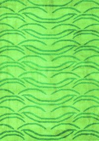 Solid Green Modern Rug, abs5196grn