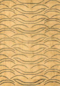 Solid Brown Modern Rug, abs5196brn