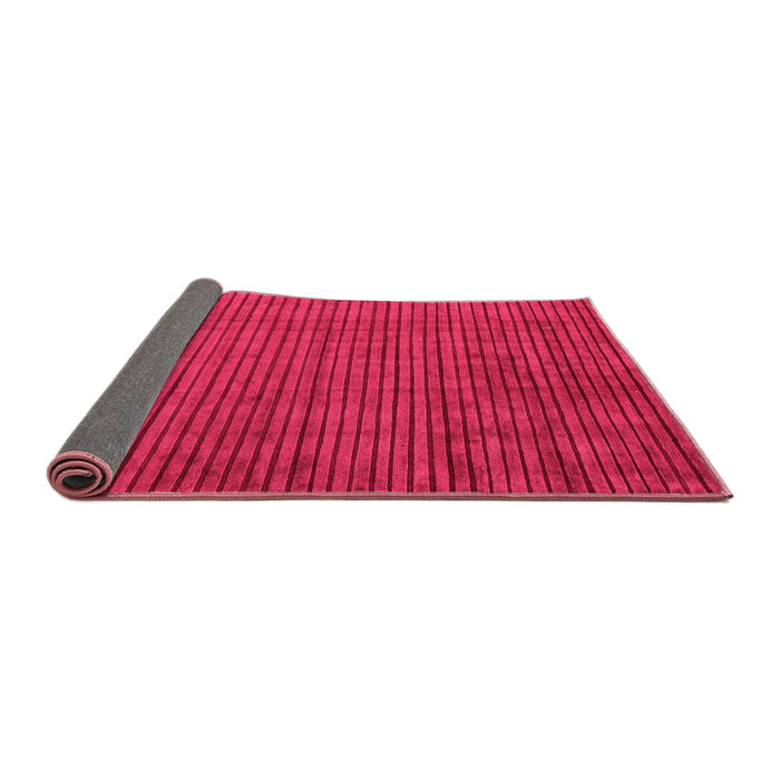 Sideview of Oriental Pink Modern Rug, abs5197pnk