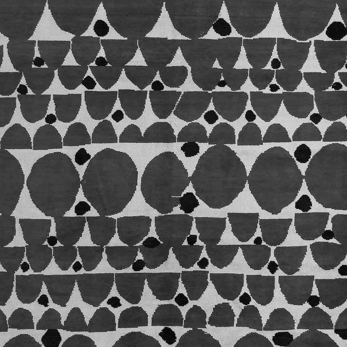 Machine Washable Abstract Gray Modern Rug, wshabs5198gry