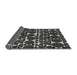 Sideview of Abstract Gray Modern Rug, abs5198gry