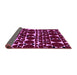 Sideview of Abstract Purple Modern Rug, abs5198pur