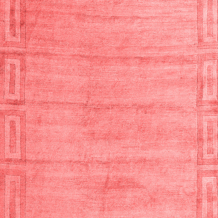 Machine Washable Abstract Red Modern Rug, wshabs5199red
