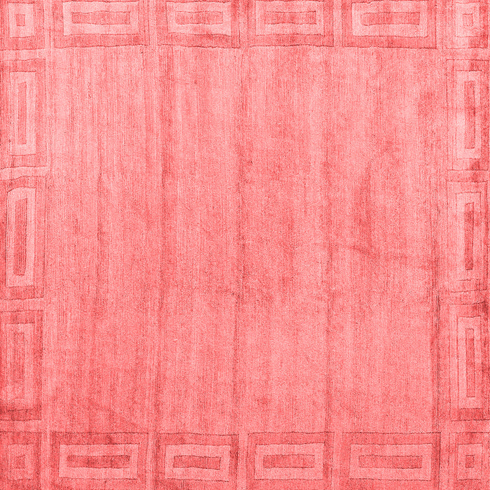 Machine Washable Abstract Red Modern Rug, wshabs5199red