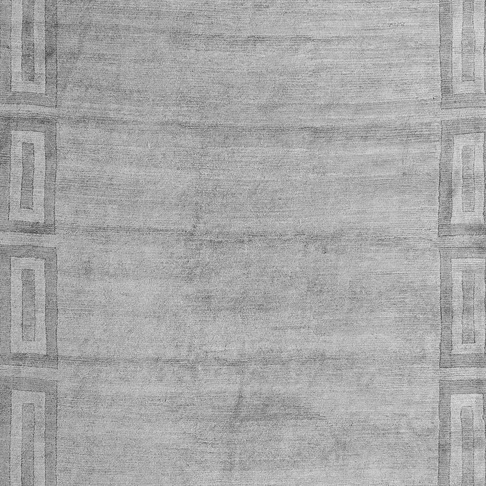 Machine Washable Abstract Gray Modern Rug, wshabs5199gry