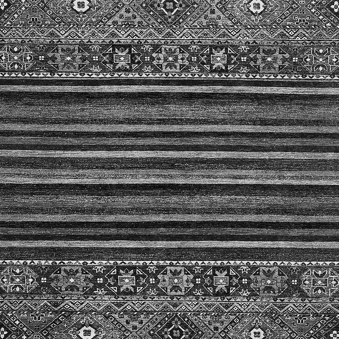 Machine Washable Southwestern Gray Country Rug, wshabs519gry