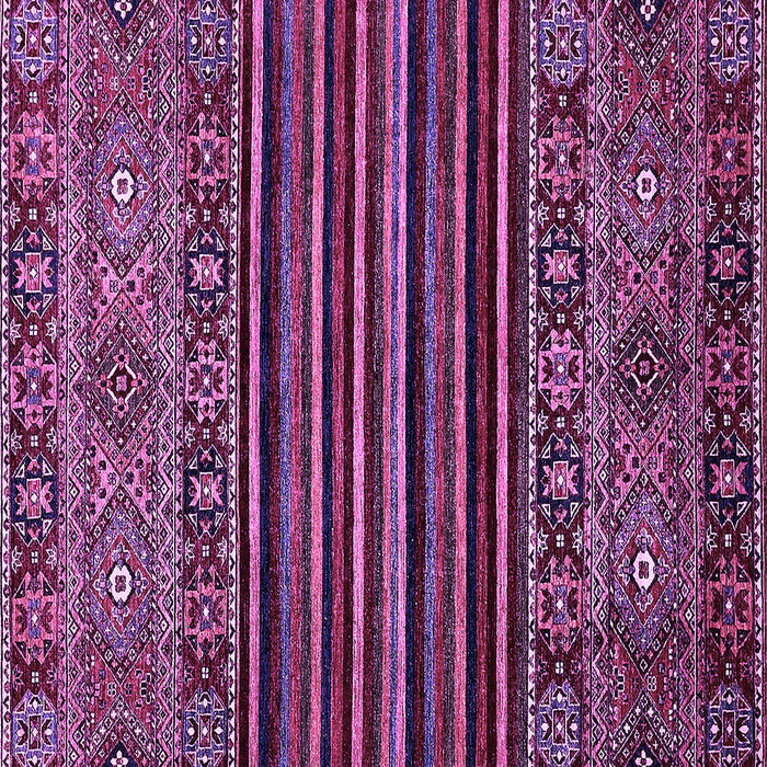 Square Southwestern Purple Country Rug, abs519pur