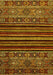 Southwestern Yellow Country Rug, abs519yw