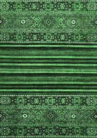 Southwestern Emerald Green Country Rug, abs519emgrn